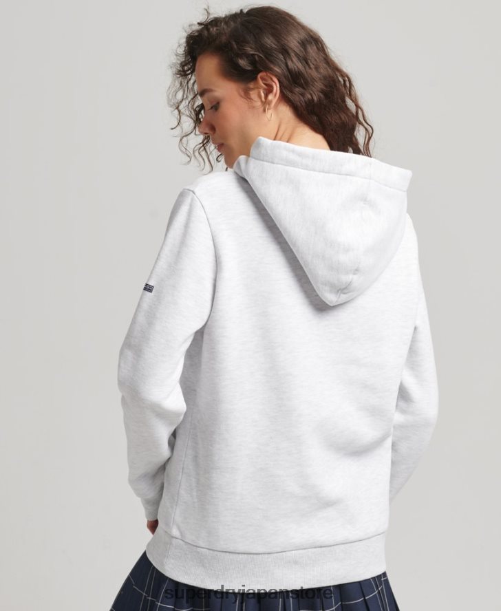 クーパークラシックパーカー 女性 Superdry 衣類 ライトグレー 2J62PZ5765