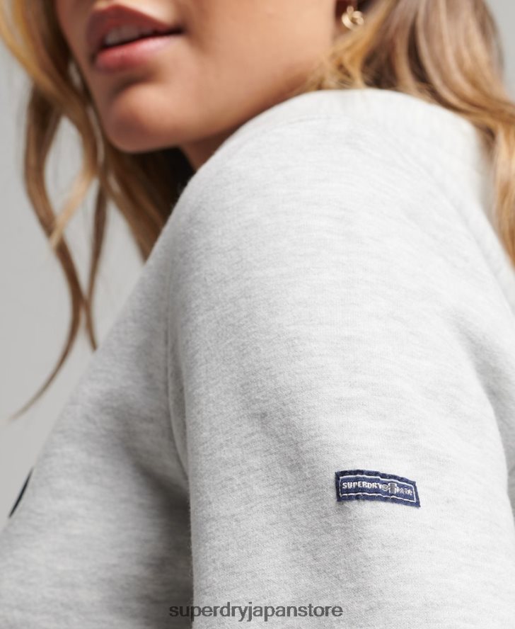 ヴィンテージクーパーノスタルジアパーカー 女性 Superdry 衣類 ライトグレー 2J62PZ5770