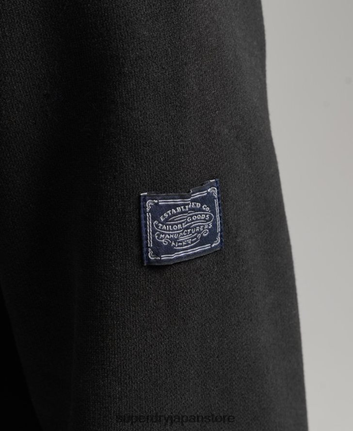 ヴィンテージロゴ ナラティブラインストーン クルースウェットシャツ 女性 Superdry 衣類 黒 2J62PZ5772