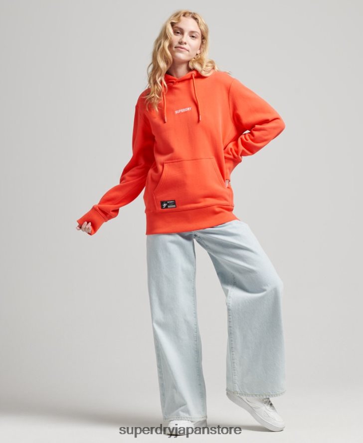 マイクロロゴパーカー 女性 Superdry 衣類 コーラル 2J62PZ5812