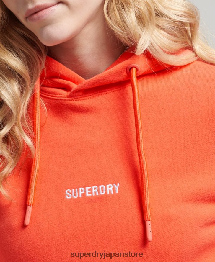 マイクロロゴパーカー 女性 Superdry 衣類 コーラル 2J62PZ5812