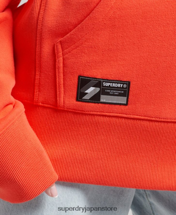 マイクロロゴパーカー 女性 Superdry 衣類 コーラル 2J62PZ5812