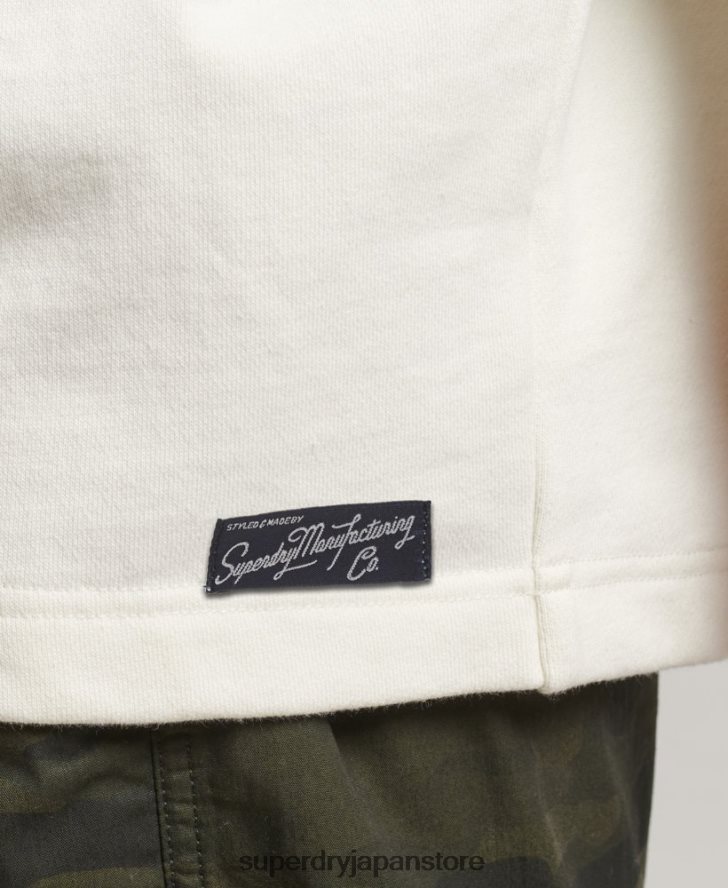 ノスタルジアパッチパーカー 女性 Superdry 衣類 白 2J62PZ5819