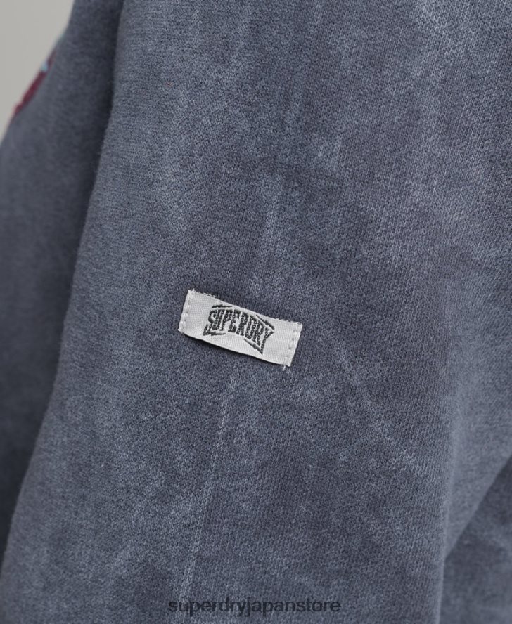 ブランドマークメタルパーカー 女性 Superdry 衣類 黒 2J62PZ5849