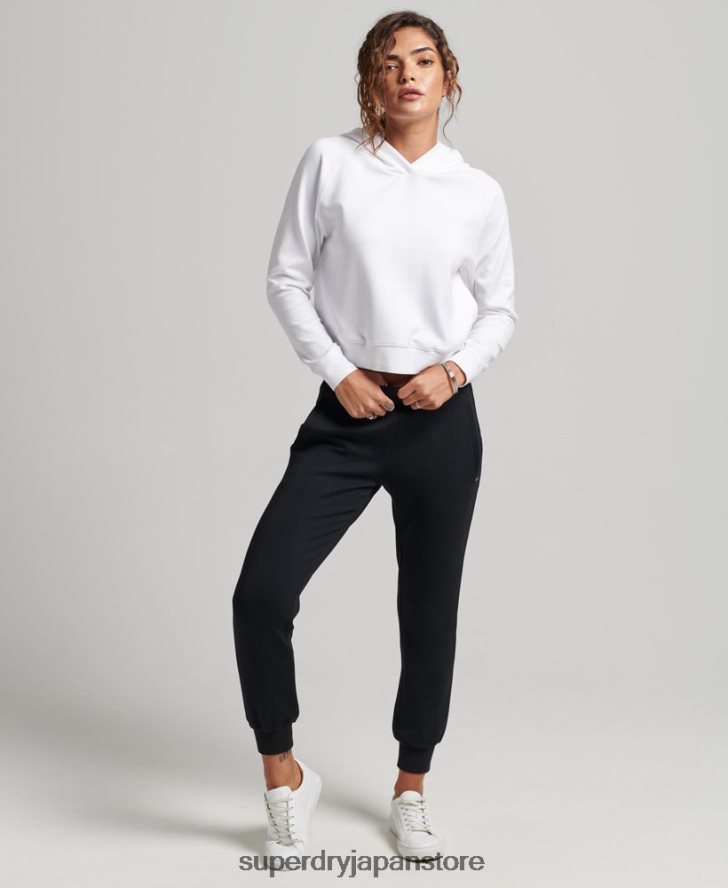モダールソフトパーカー 女性 Superdry 衣類 白 2J62PZ5853