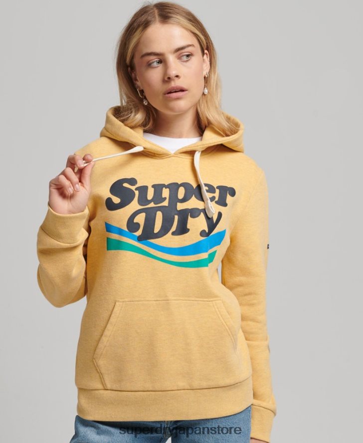 ヴィンテージクーパーノスタルジアパーカー 女性 Superdry 衣類 黄色 2J62PZ5867