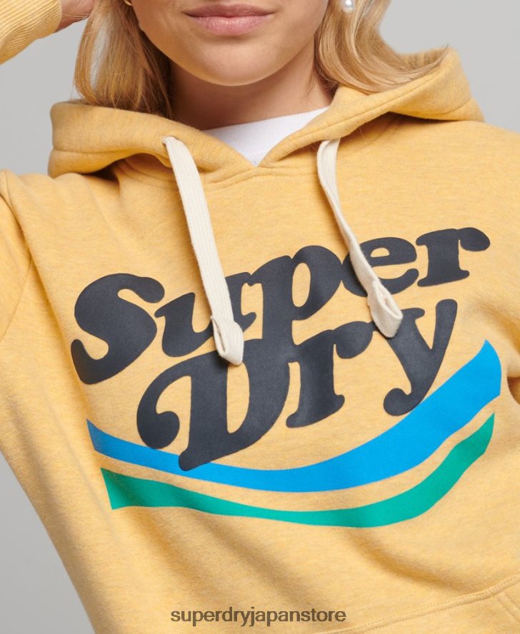 ヴィンテージクーパーノスタルジアパーカー 女性 Superdry 衣類 黄色 2J62PZ5867