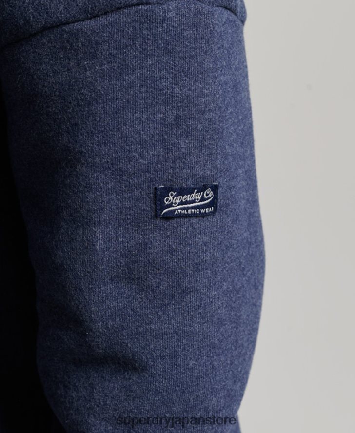 ヴィンテージカレッジジップパーカー 女性 Superdry 衣類 海軍 2J62PZ5869