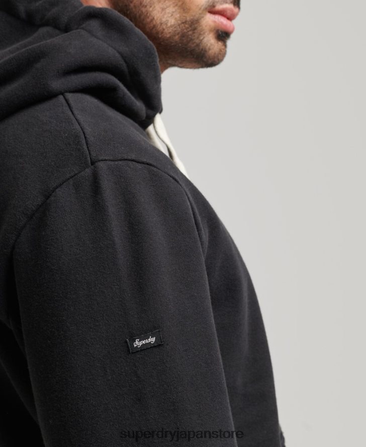 イントゥ・ザ・ウッズ グラフィック パーカー 男性 Superdry 衣類 濃い灰色 2J62PZ586