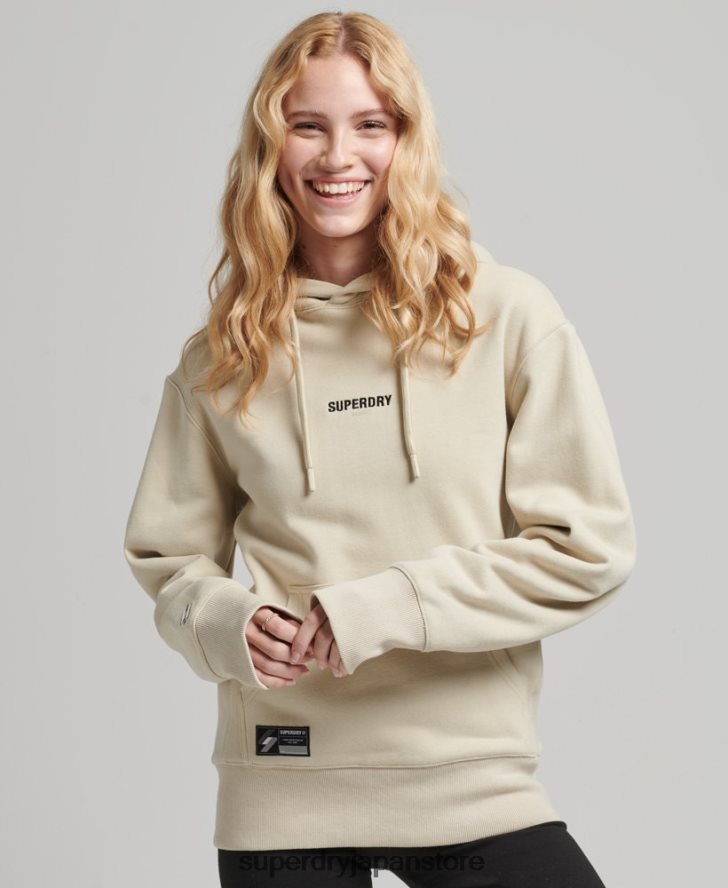 マイクロロゴパーカー 女性 Superdry 衣類 ベージュ 2J62PZ5884