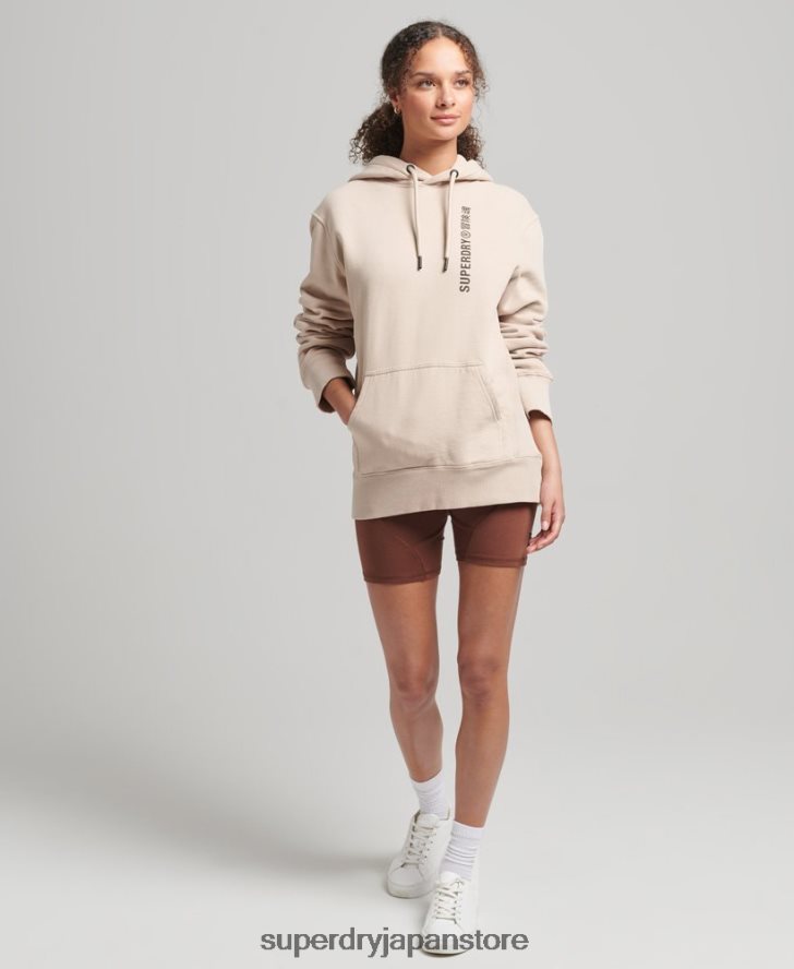 コードリニアルーズパーカー 女性 Superdry 衣類 ベージュ 2J62PZ5889