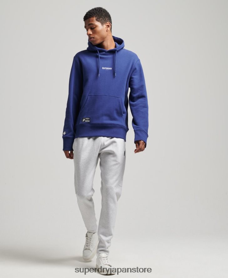 マイクロロゴパーカー 男性 Superdry 衣類 海軍 2J62PZ5897