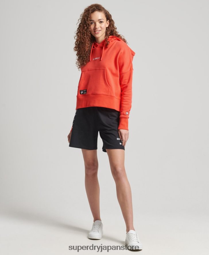 コードマイクロロゴパーカー 女性 Superdry 衣類 コーラル 2J62PZ5903