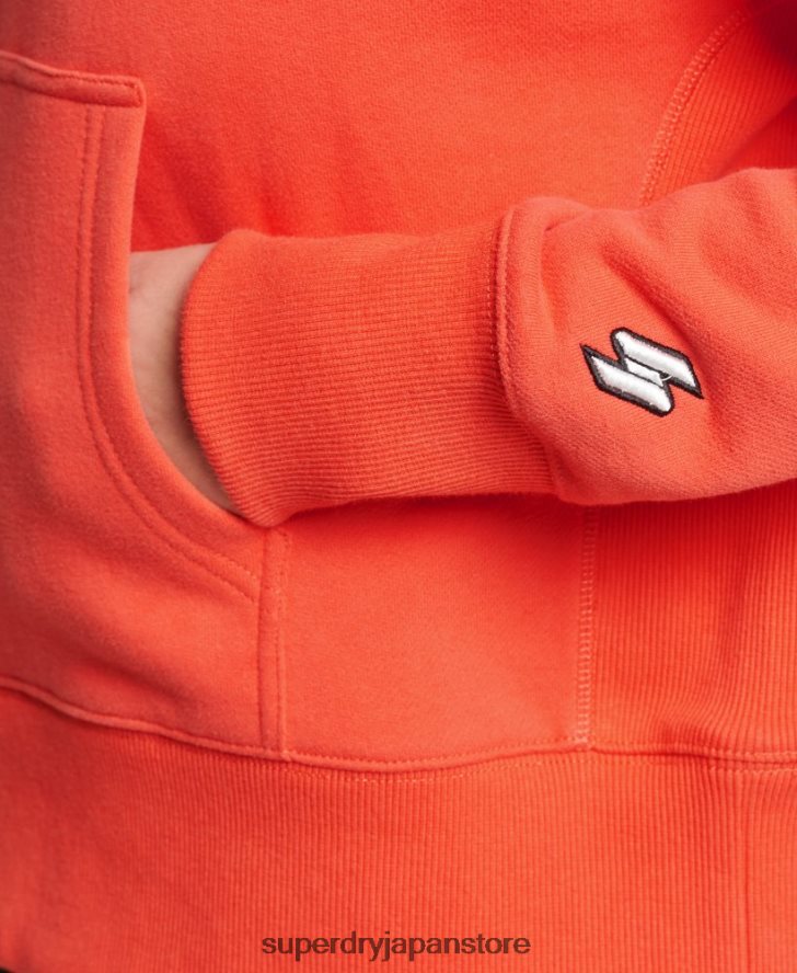 コードマイクロロゴパーカー 女性 Superdry 衣類 コーラル 2J62PZ5903