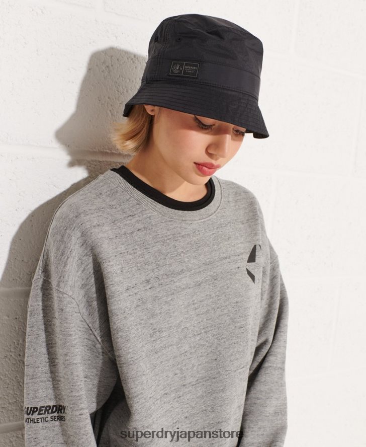 ストラックアウト オーバーサイズ クルースウェットシャツ 女性 Superdry 衣類 ライトグレー 2J62PZ5966