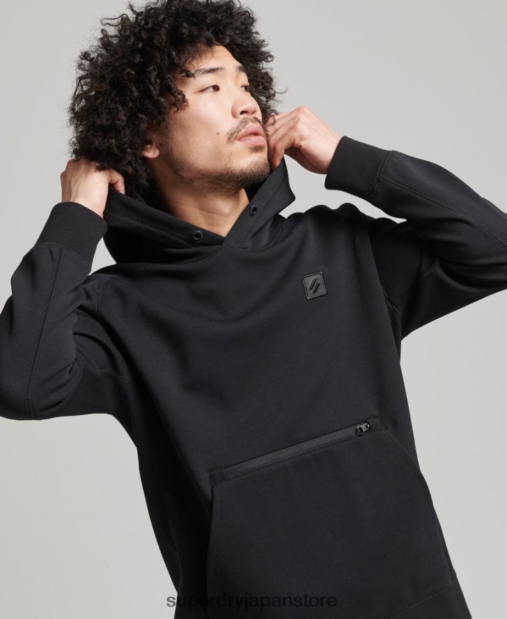 ハイテクパーカー 男性 Superdry 衣類 黒 2J62PZ597