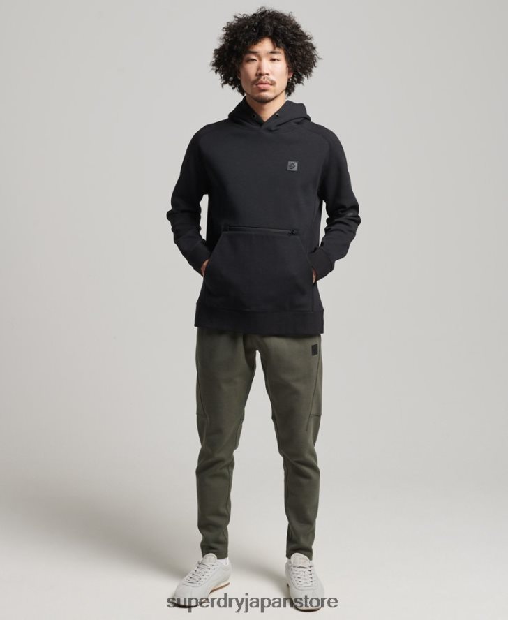 ハイテクパーカー 男性 Superdry 衣類 黒 2J62PZ597