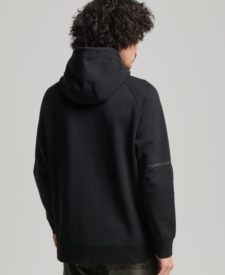 ハイテクパーカー 男性 Superdry 衣類 黒 2J62PZ597