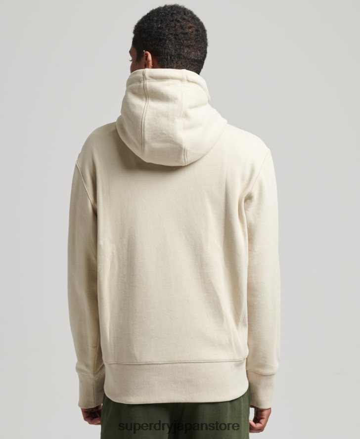 マイクロロゴパーカー 男性 Superdry 衣類 ベージュ 2J62PZ5997