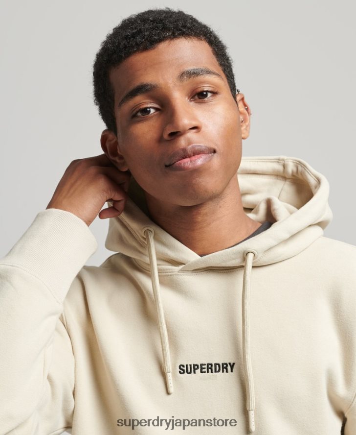 マイクロロゴパーカー 男性 Superdry 衣類 ベージュ 2J62PZ5997