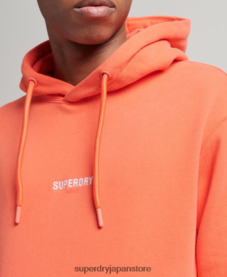 マイクロロゴパーカー 男性 Superdry 衣類 コーラル 2J62PZ6012