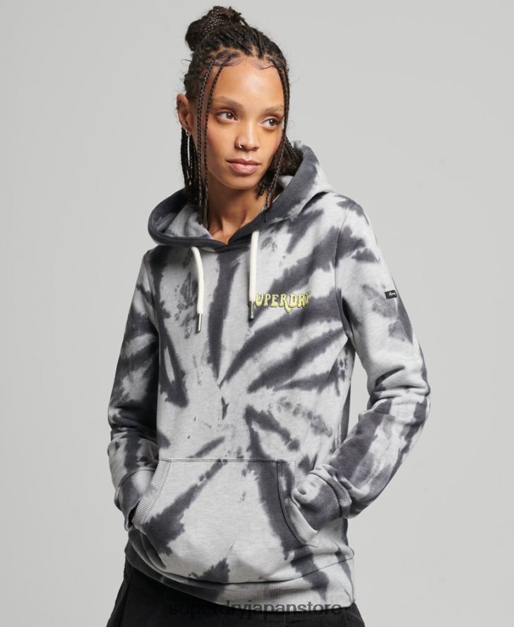 ウッドランドグラフィック パーカー 女性 Superdry 衣類 グレー 2J62PZ6020