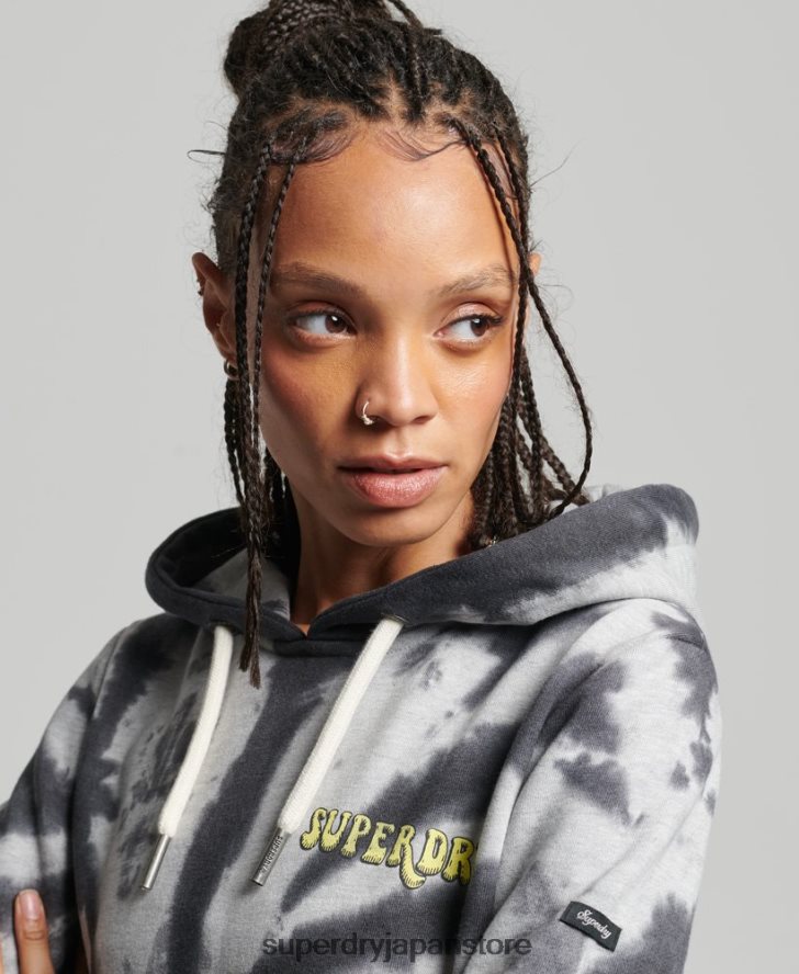 ウッドランドグラフィック パーカー 女性 Superdry 衣類 グレー 2J62PZ6020