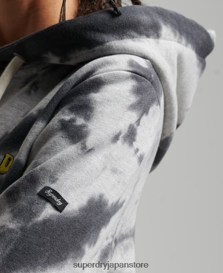 ウッドランドグラフィック パーカー 女性 Superdry 衣類 グレー 2J62PZ6020