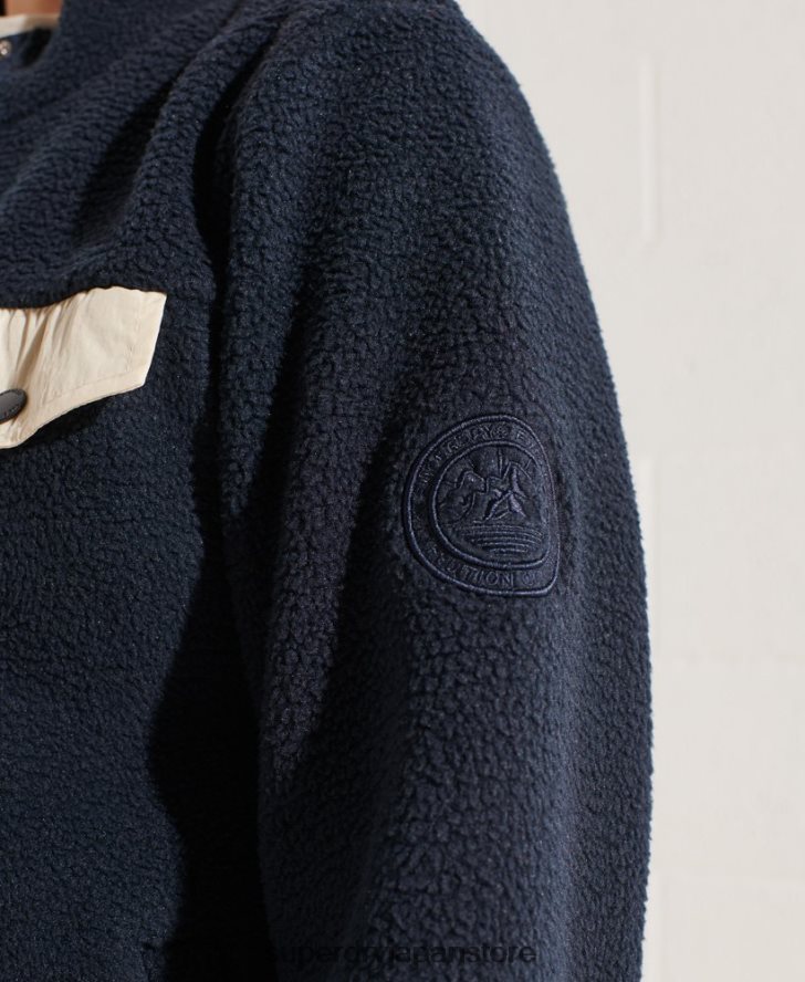 エクスペディションフリースジャケット 女性 Superdry 衣類 海軍 2J62PZ6056