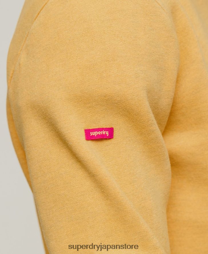 ヴィンテージシティスーベニアクルースウェットシャツ 男性 Superdry 衣類 黄色 2J62PZ606