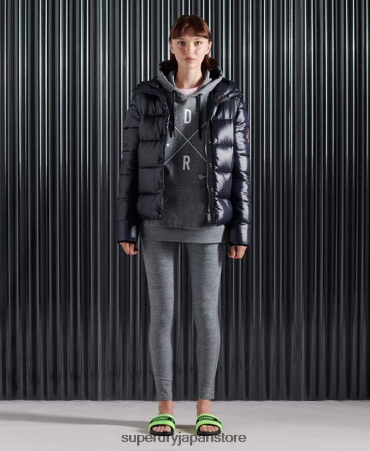 余ったパーカー 女性 Superdry 衣類 グレー 2J62PZ6088