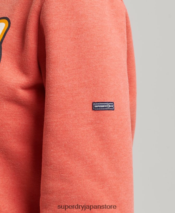 ヴィンテージクーパーノスタルジアパーカー 女性 Superdry 衣類 オレンジ 2J62PZ6116