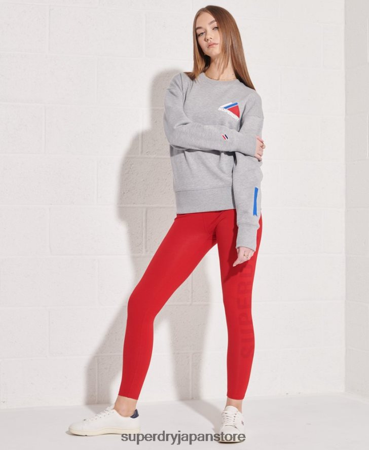 マウンテンスポーツクルースウェットシャツ 女性 Superdry 衣類 グレー 2J62PZ6148