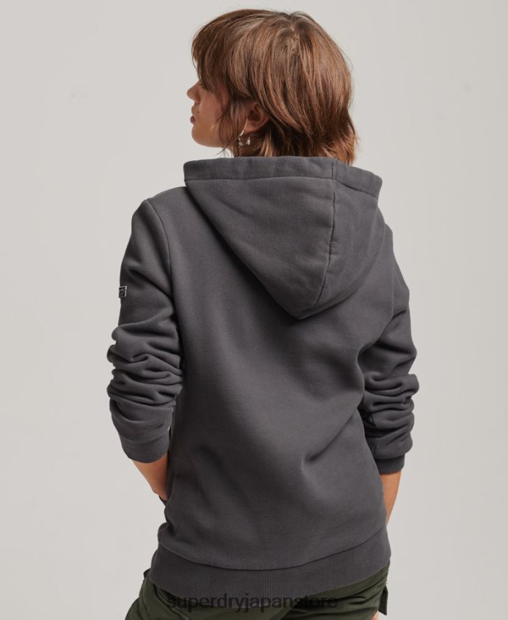 ボヘミアングラフィックパーカー 女性 Superdry 衣類 グレー 2J62PZ6153