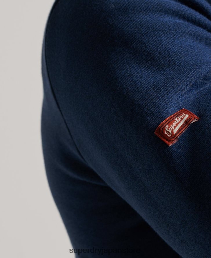 ヴィンテージコアロゴクラシックパーカー 男性 Superdry 衣類 青 2J62PZ629