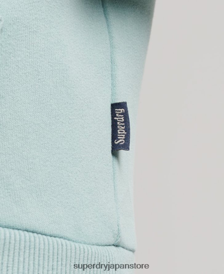 ヴィンテージ会場パーカー 男性 Superdry 衣類 緑 2J62PZ631