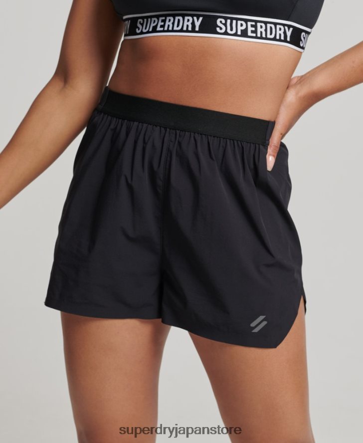 ランシェルショーツ 女性 Superdry 衣類 黒 2J62PZ6329