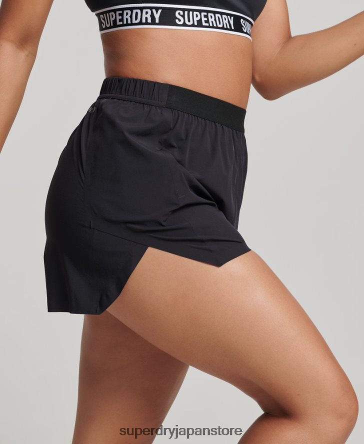 ランシェルショーツ 女性 Superdry 衣類 黒 2J62PZ6329