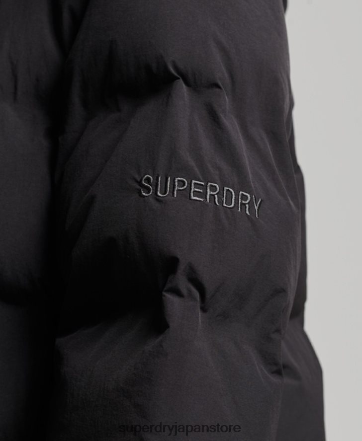 トレイン延縄用パッド入りジャケット 女性 Superdry 衣類 黒 2J62PZ6350