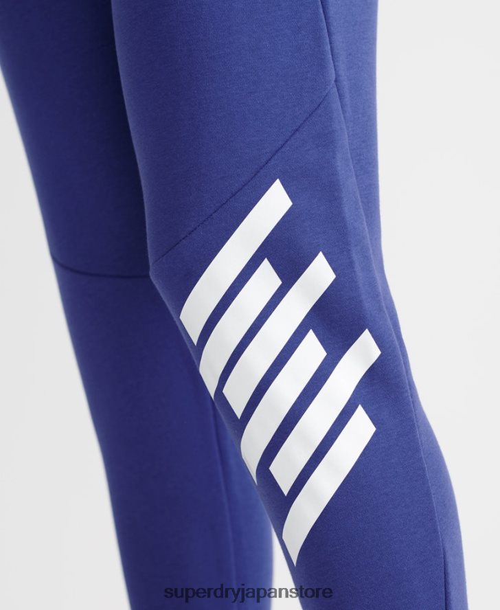 トレーニングコアジョガー 女性 Superdry 衣類 青 2J62PZ6354