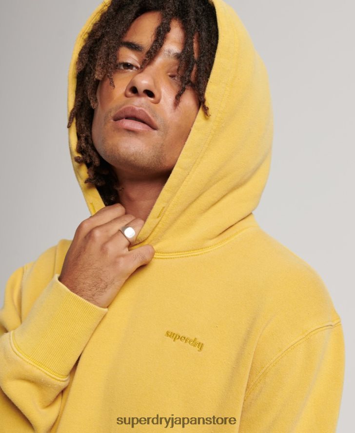 ヴィンテージウォッシュパーカー 男性 Superdry 衣類 金 2J62PZ635
