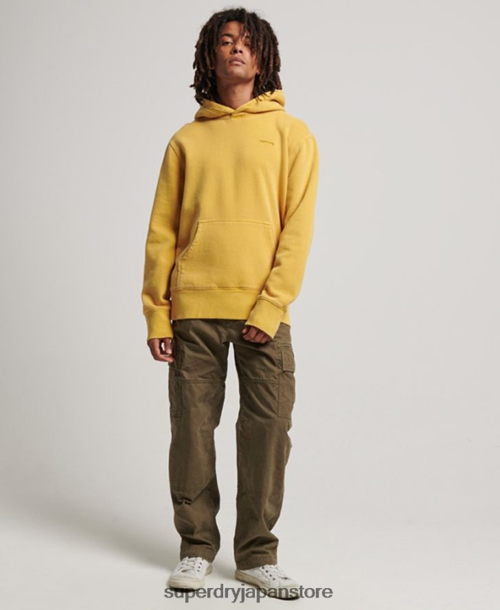 ヴィンテージウォッシュパーカー 男性 Superdry 衣類 金 2J62PZ635
