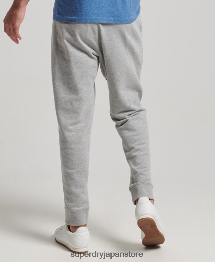 コードコアスポーツジョガー 男性 Superdry 衣類 グレー 2J62PZ6361
