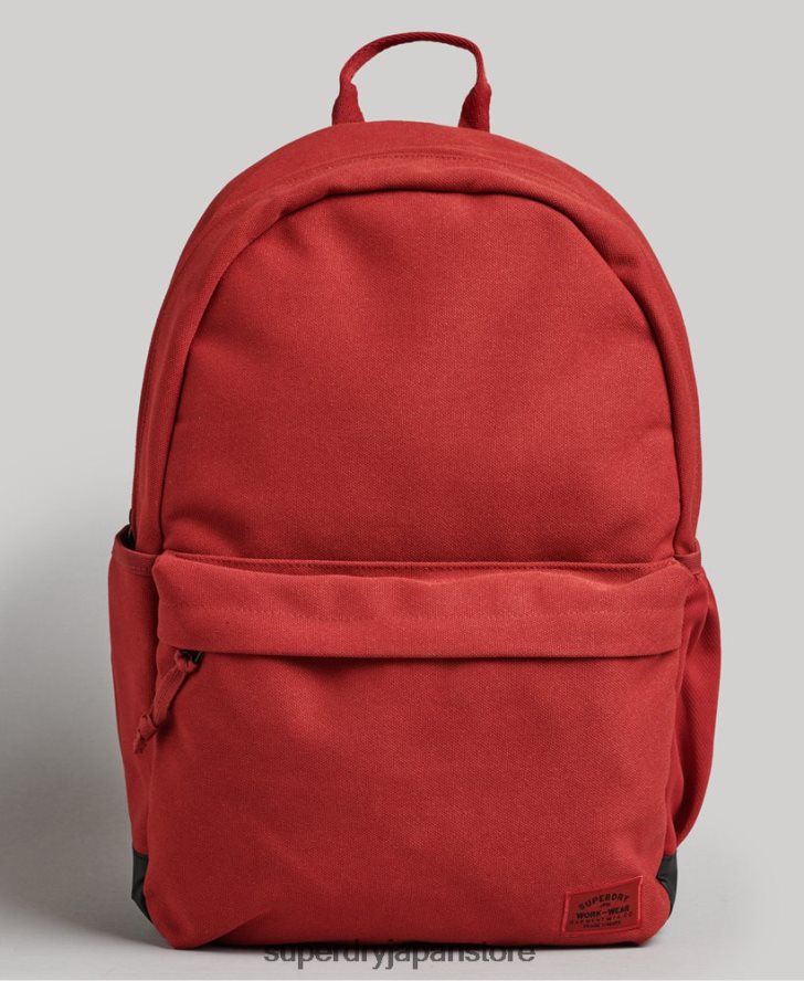 エッセンシャルモンタナバックパック 男性 Superdry アクセサリー 赤 2J62PZ6368