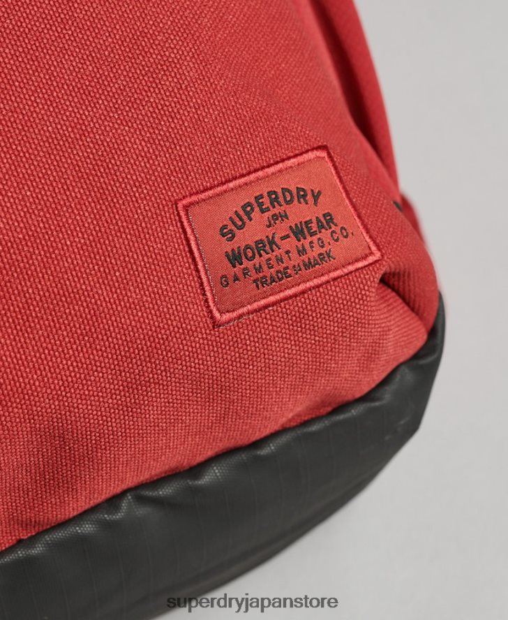 エッセンシャルモンタナバックパック 男性 Superdry アクセサリー 赤 2J62PZ6368
