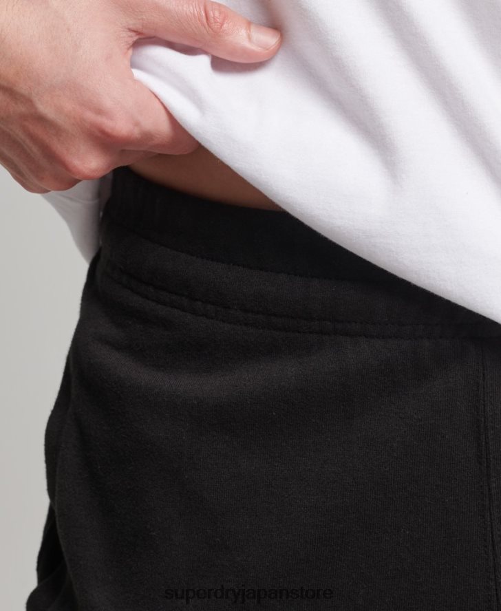 コードコアスポーツジョガー 男性 Superdry 衣類 黒 2J62PZ6377