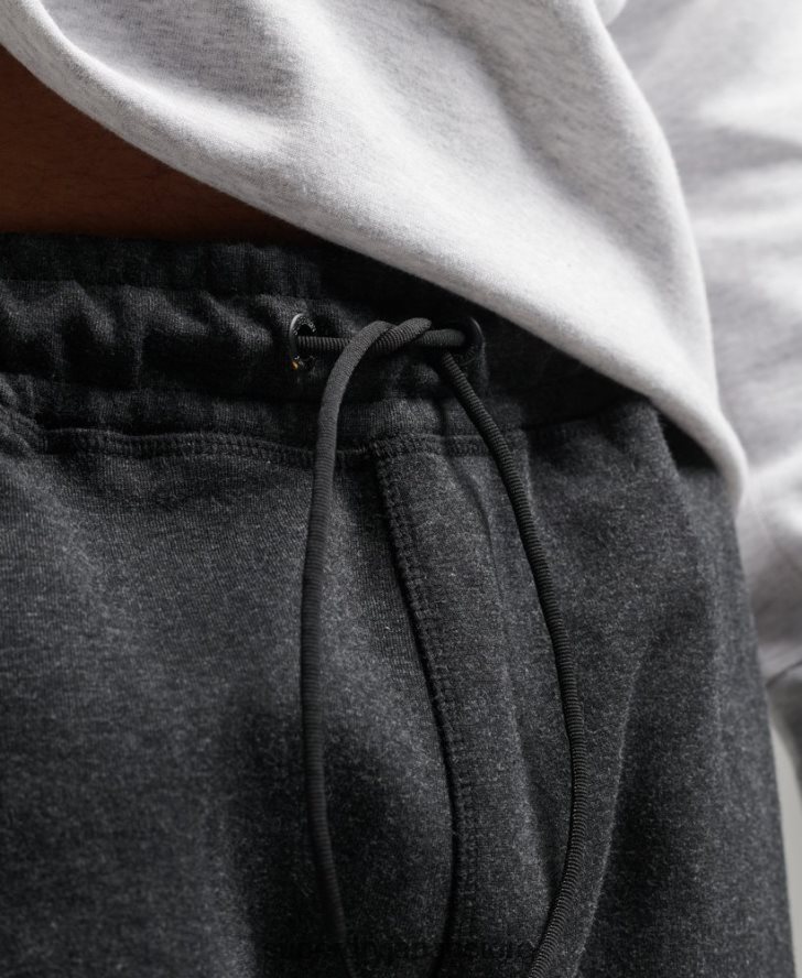 テックテーパードジョガーパンツ 男性 Superdry 衣類 濃い灰色 2J62PZ6384