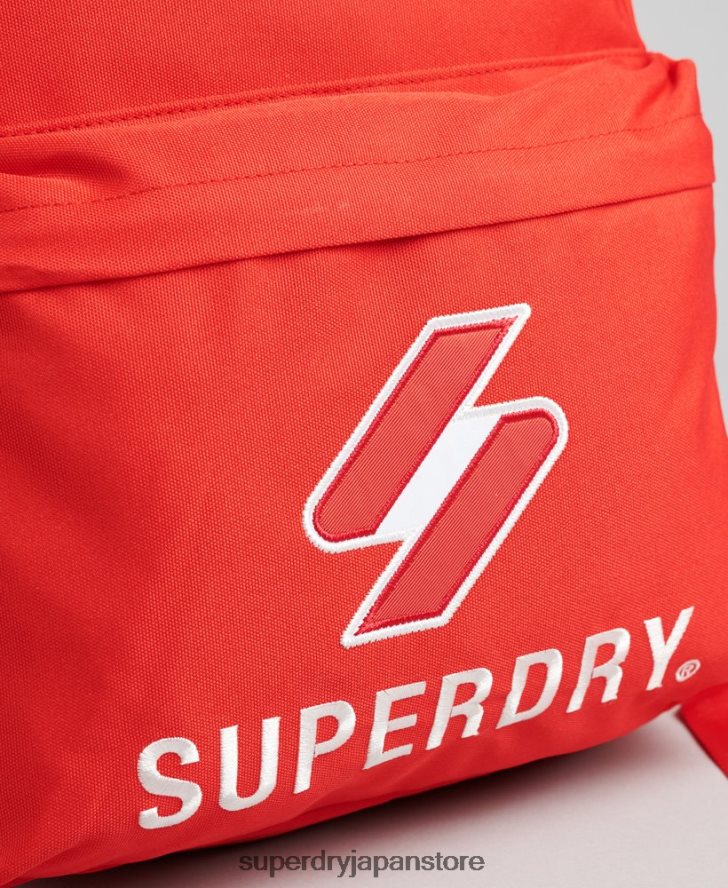 エッセンシャルモンタナバックパック 男性 Superdry アクセサリー 赤 2J62PZ6386