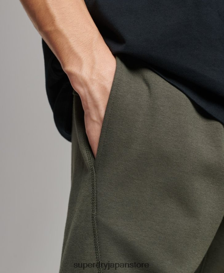 テックテーパードジョガーパンツ 男性 Superdry 衣類 カーキ 2J62PZ6389