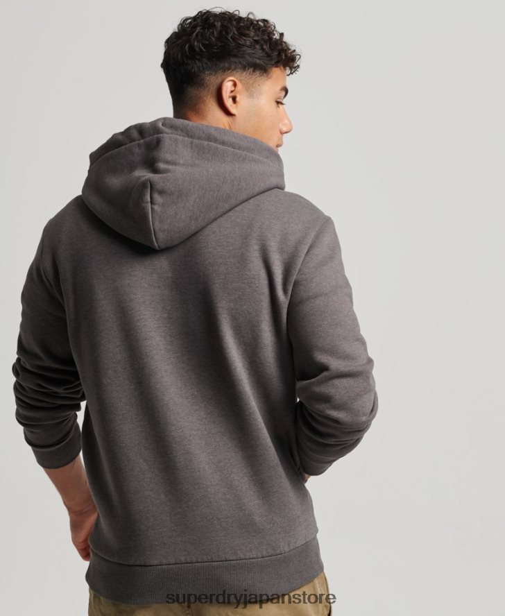 ヴィンテージシャドウパーカー 男性 Superdry 衣類 黒 2J62PZ638